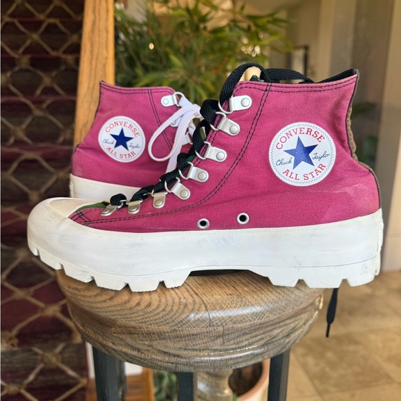 Converse Chuck Taylor All-Star platform high-Top multicolored 9 1/2 - Picture 12 of 15